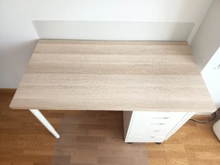 Escritorio Lagkapten , cajonera Alex ikea y silla