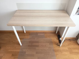Escritorio Lagkapten , cajonera Alex ikea y silla