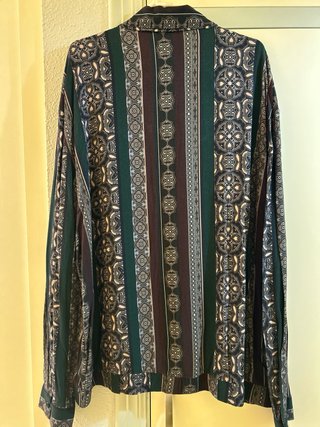 Chaqueta River Island Estilo Camisa con Cremallera