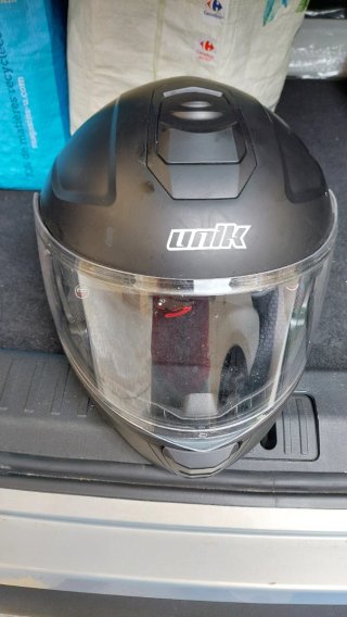 Casco Moto Unik Talla L Negro