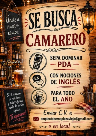 Se Busca Camarero