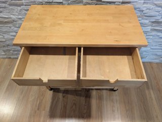 Mesa Auxiliar Cocina IKEA FÖRHÖJA Modificada