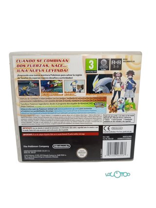 Videojuego Pokémon Edición Blanca 2 Nintendo DS