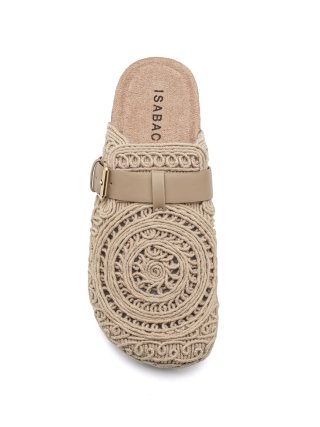 Zueco Crochet Riviera Beige