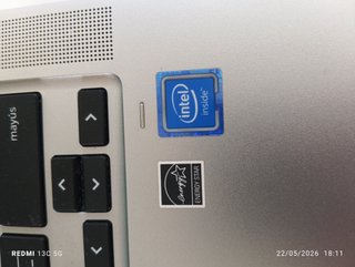 HP Chromebook Plata y Negro