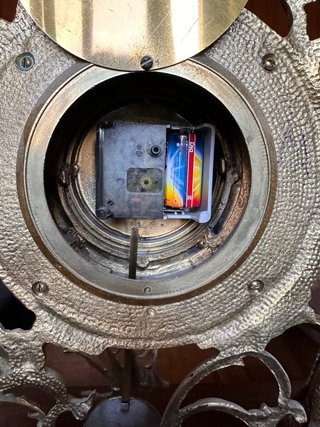 Reloj de sobremesa antiguo