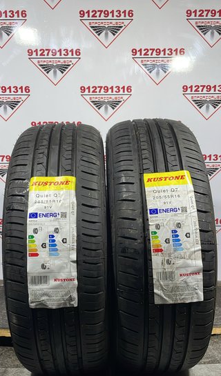 4UD 205 55 16 V KUSTONE RUEDA NUEVA YA MONTADA