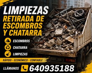 Recogida de enseres limpiezas rapidas