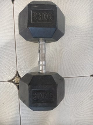 Mancuernas hexagonales 30kg