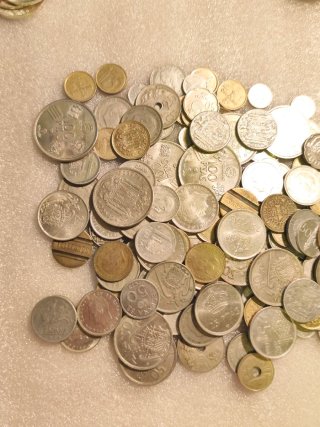 Lote de monedas antiguas españolas