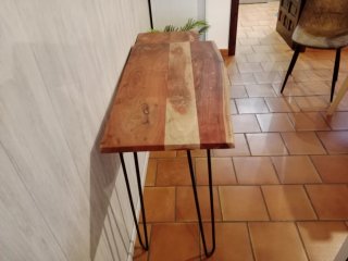 Escritorio de madera de mango