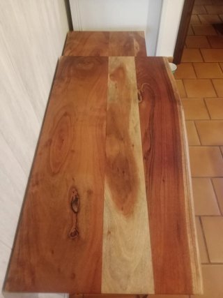 Escritorio de madera de mango