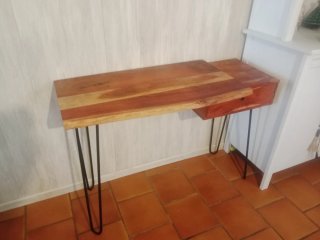 Escritorio de madera de mango