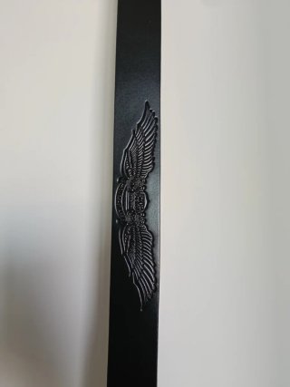 Cinturón de piel negro a estrenar/Talla M hombre