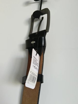 Cinturón de piel negro a estrenar/Talla M hombre