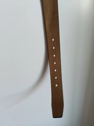 Cinturón de piel negro a estrenar/Talla M hombre