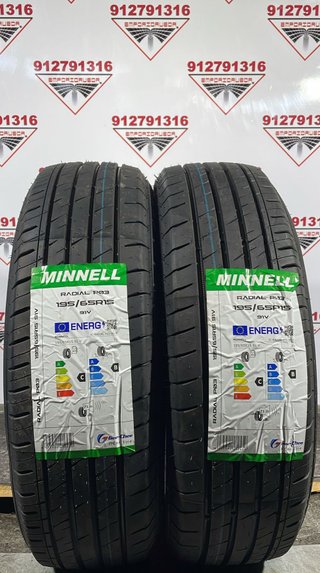 4UD 195 65 15 V MINNELL RUEDA NUEVA YA MONTADA