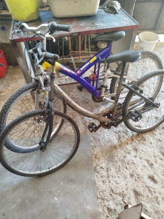 Bicicleta Montaña Doble Suspensión para reglar y p
