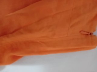 Vestido de verano naranja tirantes