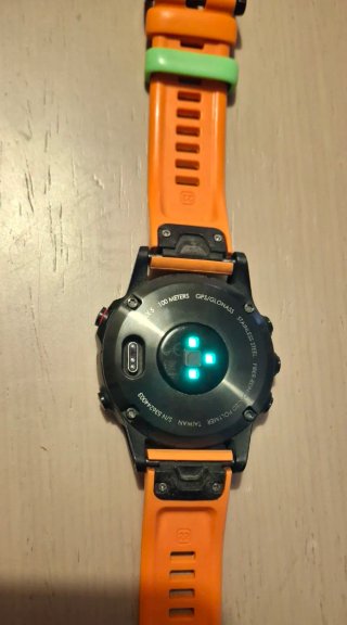 Garmin Fenix 5 Smartwatch Naranja/Plata