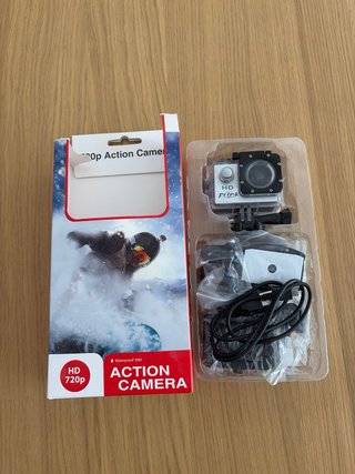 Cámara de Acción HD 720p Waterproof 30M