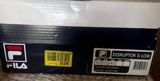 Zapatillas Fila Deportivas Amarillas y Blancas