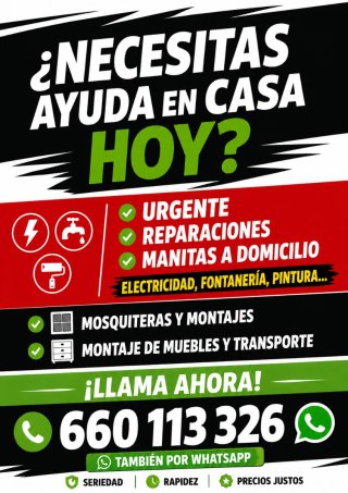 Reparaciones mantenimiento y pequeñas reformas