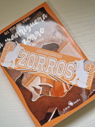 Marcapáginas All for the game: ZORROS