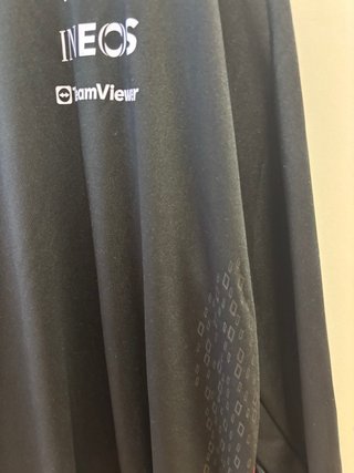 Camiseta AMG Petronas F1 Manga Larga Negra