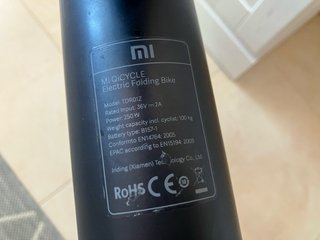 Bicicleta Eléctrica Xiaomi Qicycle Plegable