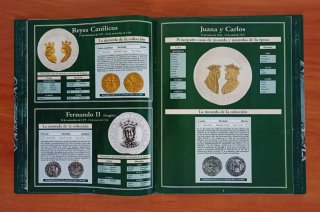 Colección libros "Del real a la peseta" 80 monedas
