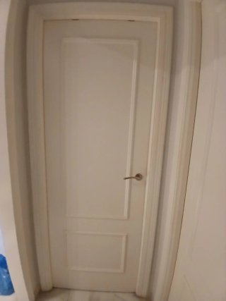 Puertas de paso blancas con cristal