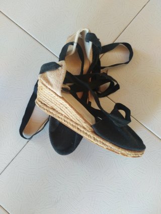 Alpargatas con cuña