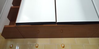 Mobili pensili cucina anni '60 Salvarani