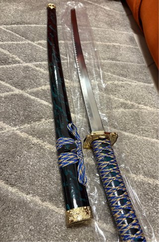 Katana decorativa nuova