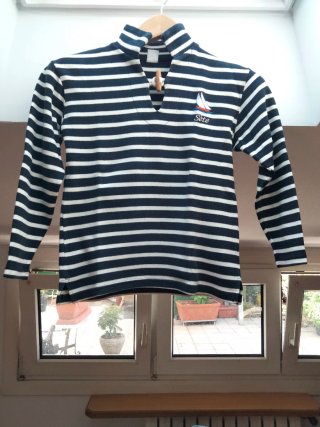 Jersey rayas marineras algodón