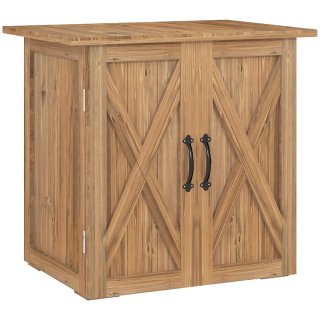 Caseta Madera Exterior 2 Puertas