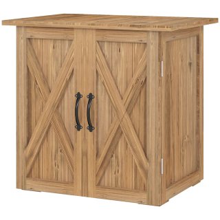 Caseta Madera Exterior 2 Puertas