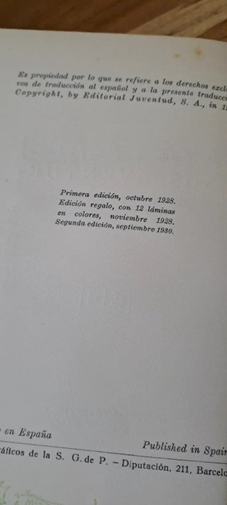 MAYA LA ABEJA LIBRO 1929