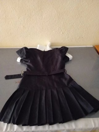 Vestido estilo coreano negro y blanco
