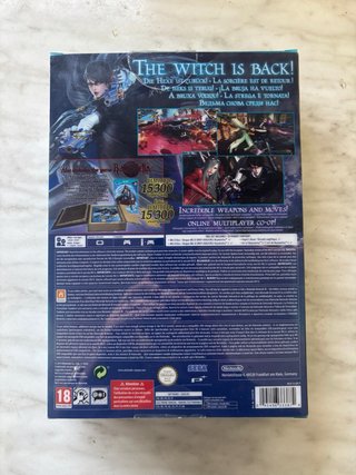 Bayonetta 2 Edición Primera Impresión Wii U