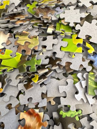 Puzzle Educa 1000 piezas Tigres y Juego Wazabi
