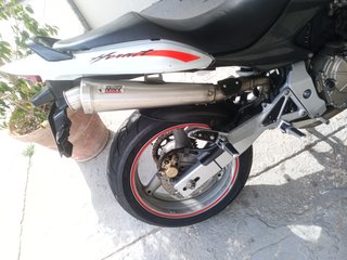 Honda CB 600 Hornet Blanca