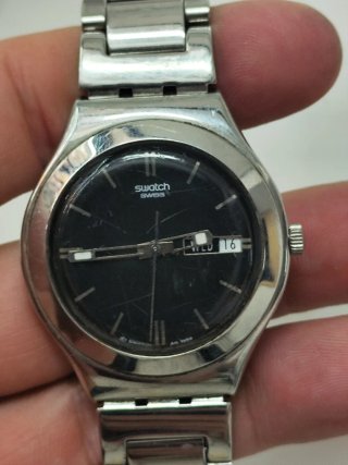 Swatch Irony Negro