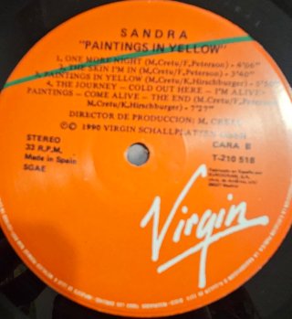 Vinilo Sandra Paintings in Yellow