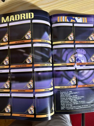 Álbum Cromos Liga Este 2004-2005 Vacío