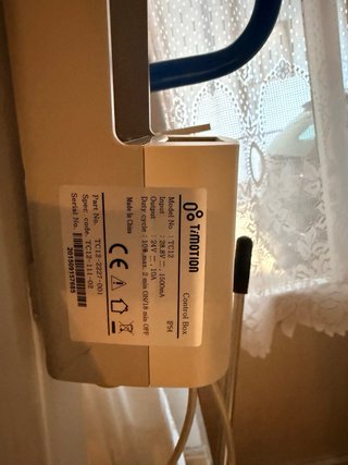 Grúa eléctrica de traslado para pacientes