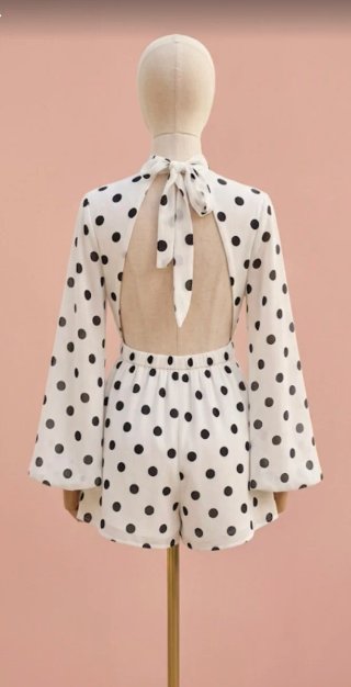 Mono italiano sexy espalda descubierta Talla S