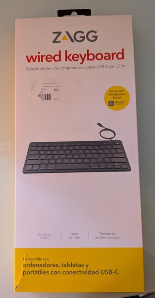 Tastiere ZAGG USB-C QWERTY spagnolo