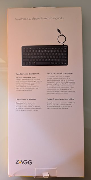 Tastiere ZAGG USB-C QWERTY spagnolo